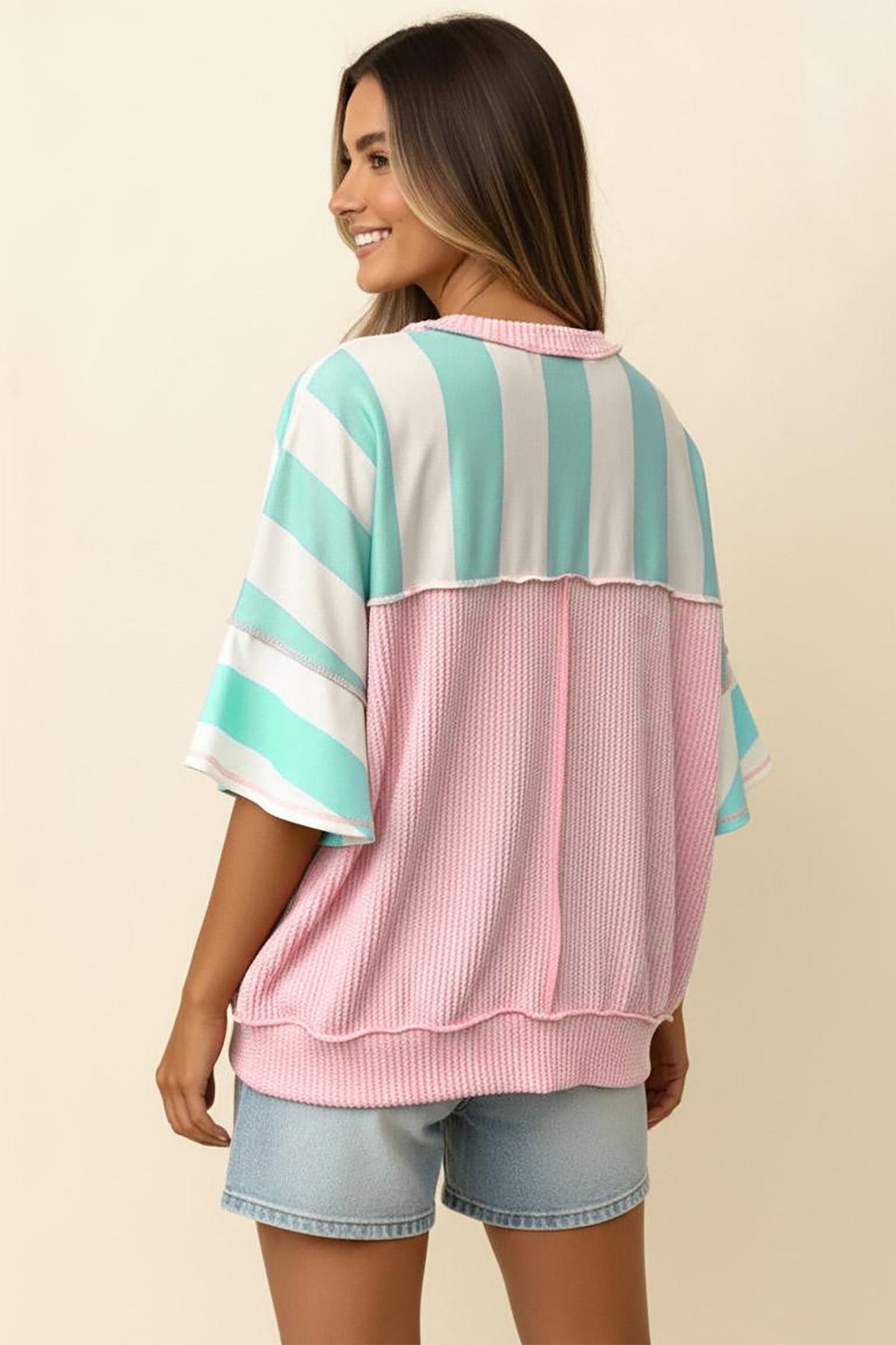 Stripe Oversized Tee