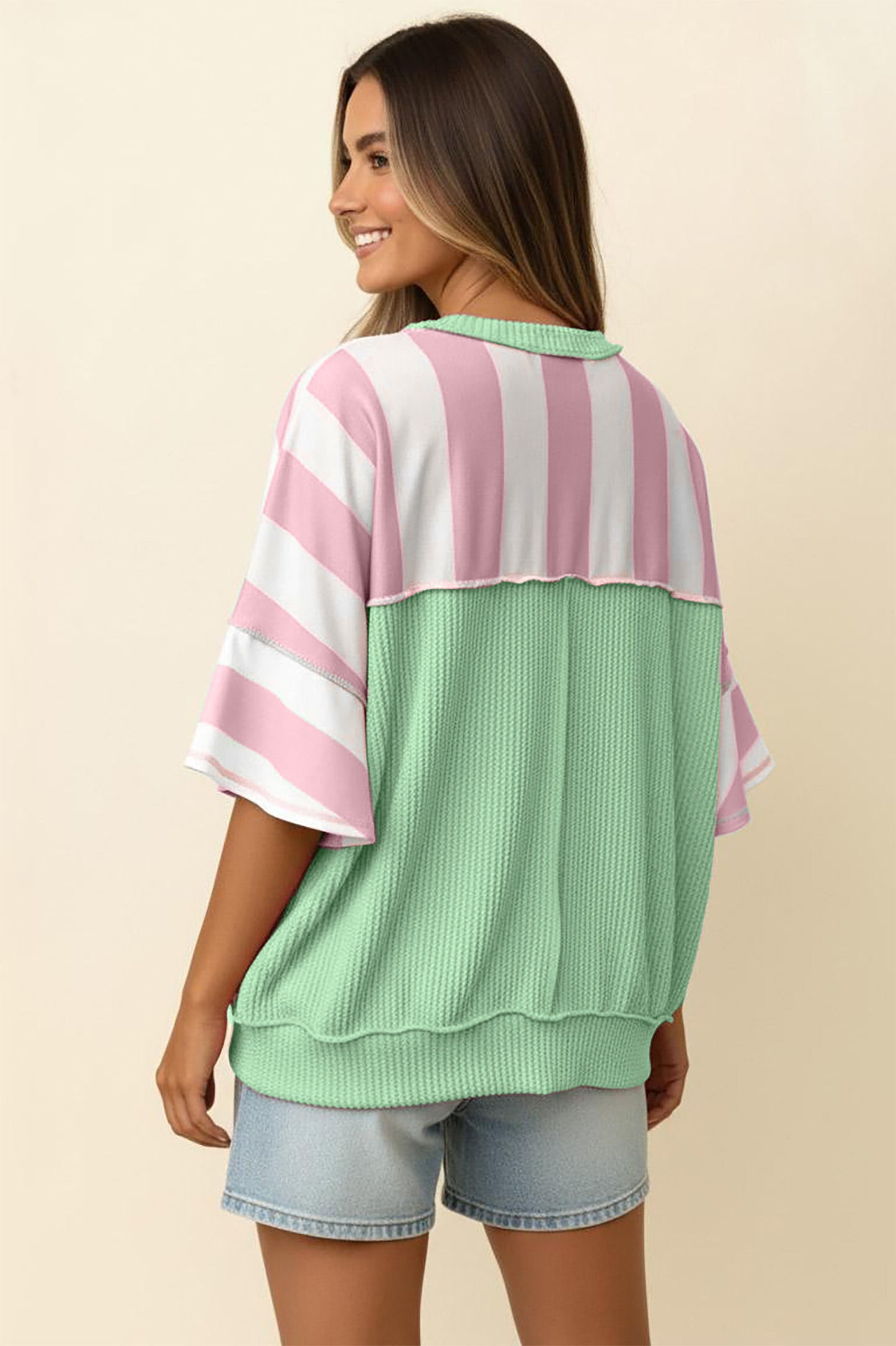 Stripe Oversized Tee